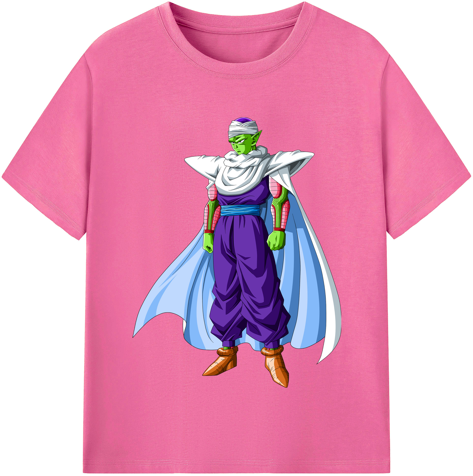 （画像用） ドラゴンボール ピッコロ DRAGON BALL Piccolo レディースカジュアルプリントTシャツ（綿100％）